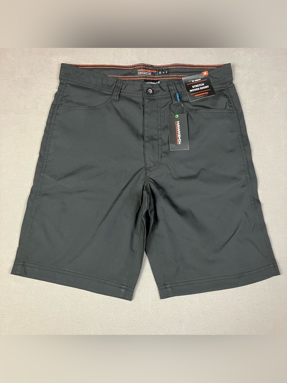 Hawke & Co. Men’s Size 30 Stretch Woven Performance Shorts Black NWT!